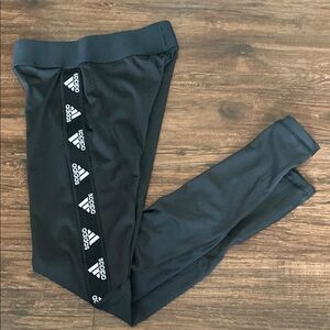 Adidas Womens Black Leggings XS EUC